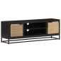Mobile Porta TV 120x30x40 cm in Legno Massello di Mango Mobile Porta TV 120x30x40 cm in Legno Massello di Mango
