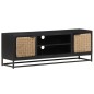 Mobile Porta TV 120x30x40 cm in Legno Massello di Mango Mobile Porta TV 120x30x40 cm in Legno Massello di Mango
