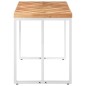 Tavolo da Pranzo 120x60x76 cm Legno Massello di Acacia e Mango Tavolo da Pranzo 120x60x76 cm Legno Massello di Acacia e Mango