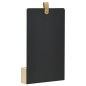 Specchio da Parete in Legno Massello di Pino 23x39,5 cm Specchio da Parete in Legno Massello di Pino 23x39,5 cm