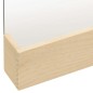 Specchio da Parete in Legno Massello di Pino 23x39,5 cm Specchio da Parete in Legno Massello di Pino 23x39,5 cm