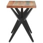Tavolo da Pranzo 120x60x76 cm in Legno Massello di Recupero Tavolo da Pranzo 120x60x76 cm in Legno Massello di Recupero