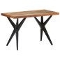 Tavolo da Pranzo 120x60x76 cm in Legno Massello di Recupero Tavolo da Pranzo 120x60x76 cm in Legno Massello di Recupero