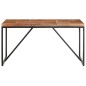 Tavolo da Pranzo 140x70x76 cm in Legno Massello Acacia e Mango Tavolo da Pranzo 140x70x76 cm in Legno Massello Acacia e Mango