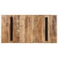 Tavolo da Pranzo 180x90x76 cm in Legno Massello di Mango Grezzo Tavolo da Pranzo 180x90x76 cm in Legno Massello di Mango Grezzo