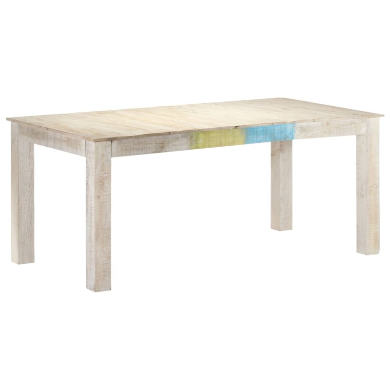 Tavolo da Pranzo 180x90x76 cm in Legno Massello di Mango Tavolo da Pranzo 180x90x76 cm in Legno Massello di Mango
