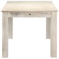 Tavolo da Pranzo 180x90x76 cm in Legno Massello di Mango Tavolo da Pranzo 180x90x76 cm in Legno Massello di Mango
