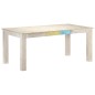 Tavolo da Pranzo 180x90x76 cm in Legno Massello di Mango Tavolo da Pranzo 180x90x76 cm in Legno Massello di Mango