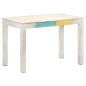 Tavolo da Pranzo 120x60x76 cm in Legno Massello di Mango Tavolo da Pranzo 120x60x76 cm in Legno Massello di Mango