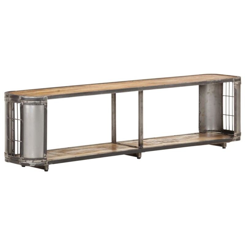 Mobile Porta TV 150x30x40 cm in Legno Massello di Mango Mobile Porta TV 150x30x40 cm in Legno Massello di Mango