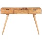 Tavolo da Trucco con Specchio 112x45x76 cm Massello di Acacia Tavolo da Trucco con Specchio 112x45x76 cm Massello di Acacia