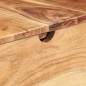 Tavolo da Trucco con Specchio 112x45x76 cm Massello di Acacia Tavolo da Trucco con Specchio 112x45x76 cm Massello di Acacia