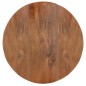 Tavolo da Pranzo Rotondo 110x76 cm in Legno Massello di Mango Tavolo da Pranzo Rotondo 110x76 cm in Legno Massello di Mango