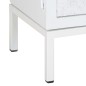 Mobile Porta TV Bianco 115x30x46cm in Legno Massello di Mango Mobile Porta TV Bianco 115x30x46cm in Legno Massello di Mango