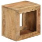 Sgabello 40x30x40 cm in Legno Massello di Mango Sgabello 40x30x40 cm in Legno Massello di Mango