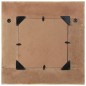 Specchio da Parete in Legno Massello di Recupero 50x50 cm Specchio da Parete in Legno Massello di Recupero 50x50 cm