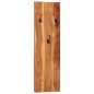 vidaXL Appendiabiti a Parete 2 pz 36x3x110cm Legno Massello di Acacia vidaXL Appendiabiti a Parete 2 pz 36x3x110cm Legno Massello di Acacia