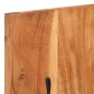 vidaXL Appendiabiti a Parete 2 pz 36x3x110cm Legno Massello di Acacia vidaXL Appendiabiti a Parete 2 pz 36x3x110cm Legno Massello di Acacia