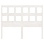 Testiera per Letto Bianca 165,5x4x100 cm Legno Massello di Pino Testiera per Letto Bianca 165,5x4x100 cm Legno Massello di Pino
