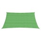 Vela Parasole 160 g/m² Verde Chiaro 3,6x3,6 m in HDPE