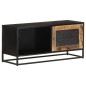 Mobile Porta TV 90x30x40 cm in Legno di Mango Grezzo Mobile Porta TV 90x30x40 cm in Legno di Mango Grezzo