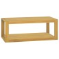 Mobile da Bagno a Parete 90x45x35 cm in Legno Massello di Teak Mobile da Bagno a Parete 90x45x35 cm in Legno Massello di Teak