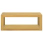 Mobile da Bagno a Parete 90x45x35 cm in Legno Massello di Teak Mobile da Bagno a Parete 90x45x35 cm in Legno Massello di Teak