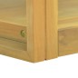 Mobile da Bagno a Parete 90x45x35 cm in Legno Massello di Teak Mobile da Bagno a Parete 90x45x35 cm in Legno Massello di Teak