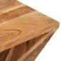 Tavolino 35x35x55 cm in Legno Massello di Acacia Tavolino 35x35x55 cm in Legno Massello di Acacia