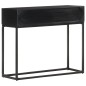 Tavolo Consolle 90x35x76 cm in Legno Massello di Mango Tavolo Consolle 90x35x76 cm in Legno Massello di Mango