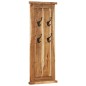 Appendiabiti 2 pz in Legno Massello di Acacia 38x100 cm Appendiabiti 2 pz in Legno Massello di Acacia 38x100 cm