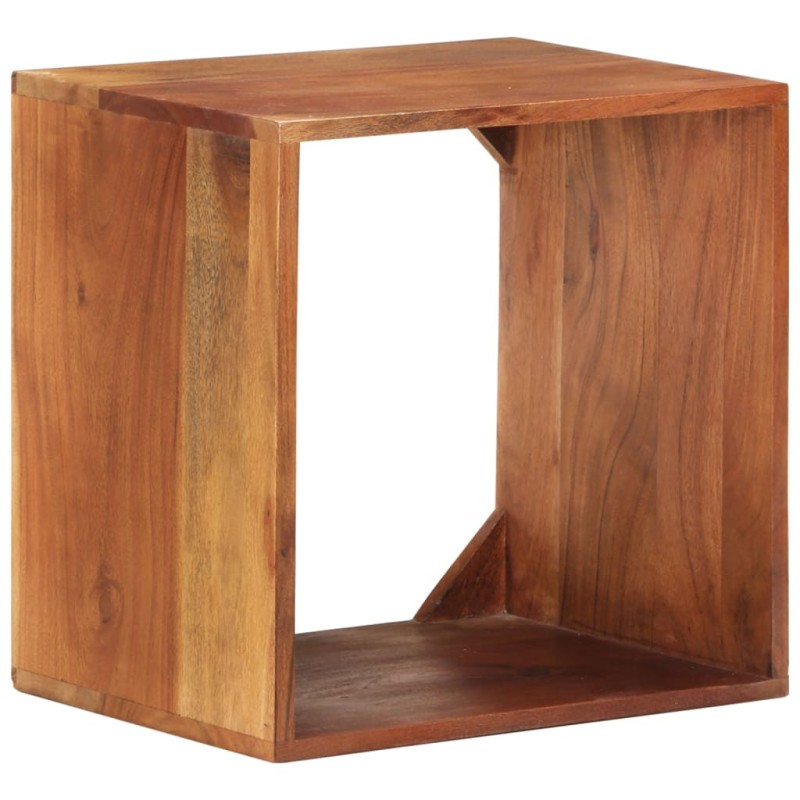 Mensola 40x30x40 cm in Legno Massello di Acacia Mensola 40x30x40 cm in Legno Massello di Acacia