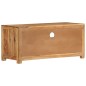 Mobile Porta TV 88x35x40 cm in Legno Massello di Acacia Mobile Porta TV 88x35x40 cm in Legno Massello di Acacia