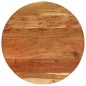Tavolino 60x(42-62) cm in Legno Massello di Acacia e Ghisa Tavolino 60x(42-62) cm in Legno Massello di Acacia e Ghisa