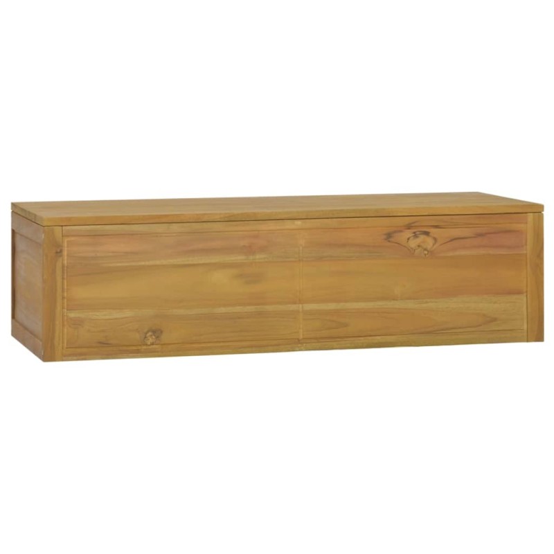 Mobile da Bagno a Parete 110x45x30 cm in Legno Massello di Teak Mobile da Bagno a Parete 110x45x30 cm in Legno Massello di Teak