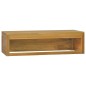 Mobile da Bagno a Parete 110x45x30 cm in Legno Massello di Teak Mobile da Bagno a Parete 110x45x30 cm in Legno Massello di Teak