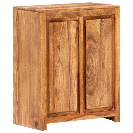 Credenza 60x33x75 cm in Legno Massello di Acacia