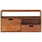 Mobile Porta TV 80x30x42 cm in Legno Massello di Acacia Mobile Porta TV 80x30x42 cm in Legno Massello di Acacia