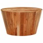 Tavolino da Salotto Ø52x30 cm in Legno Massello di Acacia Tavolino da Salotto Ø52x30 cm in Legno Massello di Acacia