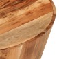 Tavolino da Salotto Ø52x30 cm in Legno Massello di Acacia Tavolino da Salotto Ø52x30 cm in Legno Massello di Acacia