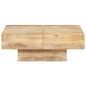 Tavolino da Caffè 80x80x28 cm in Legno Massello di Mango Tavolino da Caffè 80x80x28 cm in Legno Massello di Mango