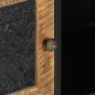 Mobile Porta TV 110x30x40 cm in Legno Massello di Mango e Ferro Mobile Porta TV 110x30x40 cm in Legno Massello di Mango e Ferro