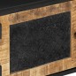 Mobile Porta TV 110x30x40 cm in Legno Massello di Mango e Ferro Mobile Porta TV 110x30x40 cm in Legno Massello di Mango e Ferro