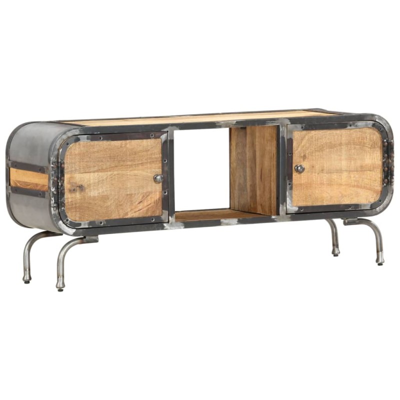 Mobile Porta TV 110x30x42 cm in Legno Massello di Mango Mobile Porta TV 110x30x42 cm in Legno Massello di Mango
