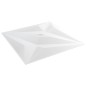 Pannelli Murali 24 pz Bianchi 50x50 cm EPS 6 m² Stella Pannelli Murali 24 pz Bianchi 50x50 cm EPS 6 m² Stella