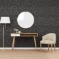 Pannelli Murali 24 pz Neri 50x50 cm EPS 6 m² Ametista Pannelli Murali 24 pz Neri 50x50 cm EPS 6 m² Ametista