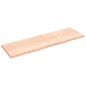 Ripiano a Parete 200x60x4 cm Legno Massello Rovere Non Trattato Ripiano a Parete 200x60x4 cm Legno Massello Rovere Non Trattato
