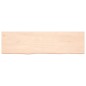 Ripiano a Parete 180x50x4 cm Legno Massello Rovere Non Trattato Ripiano a Parete 180x50x4 cm Legno Massello Rovere Non Trattato