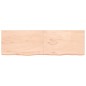 Ripiano a Parete 200x60x6 cm Legno Massello Rovere Non Trattato Ripiano a Parete 200x60x6 cm Legno Massello Rovere Non Trattato