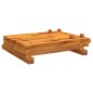 Banco da Lavoro con Morsa 52x44x9,5 cm Legno Massello di Acacia Banco da Lavoro con Morsa 52x44x9,5 cm Legno Massello di Acacia